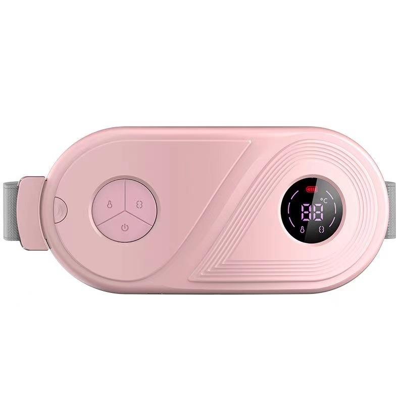 HRMAFIN Fast Heating Period Cramp & Back Pain Massager Belt