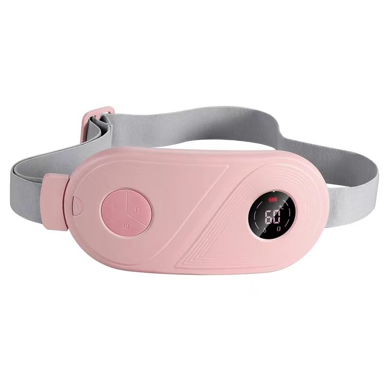 HRMAFIN Fast Heating Period Cramp & Back Pain Massager Belt